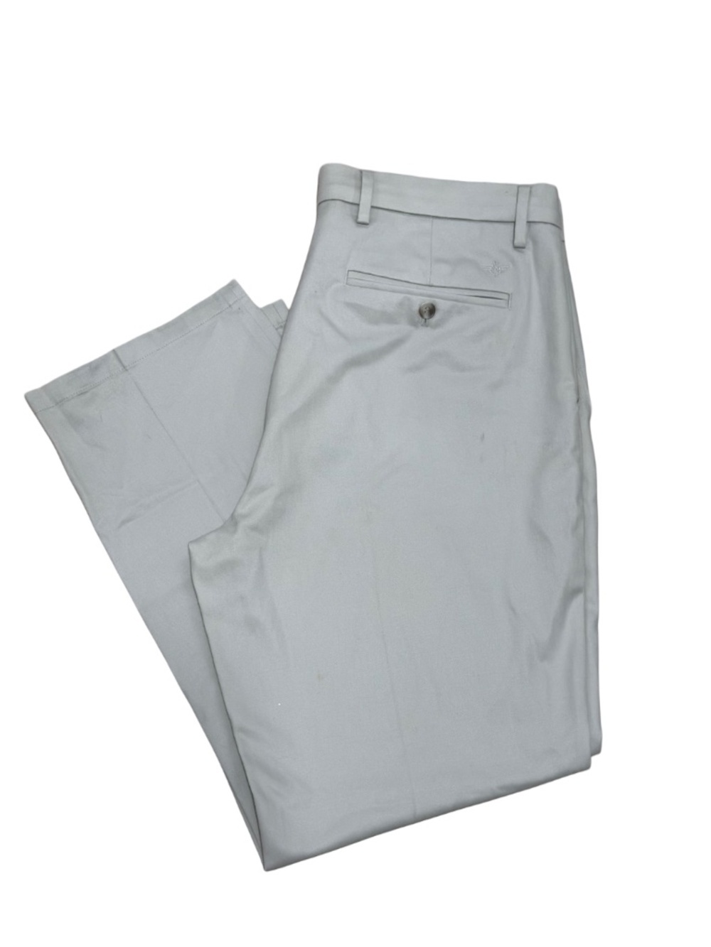 Dockers Signature Khaki Classic Flex Comfort Pants Beige W36 L30 Stretch Cotton